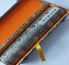 山南市书画装裱案例